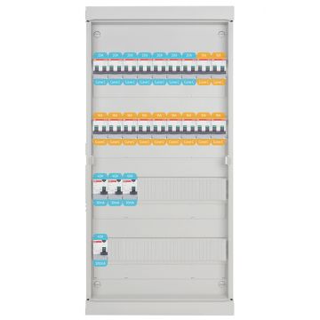Vynckier voorbedrade zekeringkast 72 modules 1 fase