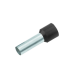 Cimco adereindhuls geïsoleerd 1,5mm² 8mm hulslengte - zwart - per 100 stuks (187012)