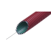 Frankische Kabuflex R plus 450 co2ntrol wachtbuis met trekdraad 50mm - rood rol 50 meter (19217050)