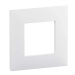 Legrand afdekplaat stopcontact 1-voudig 83x83mm - Valena Next Wit Opaal (741101L)