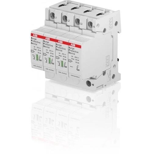 Miniatuur van ABB Componenten overspanningsbeveiliging type 2 3-polig+nul (2CTB815704R2000)