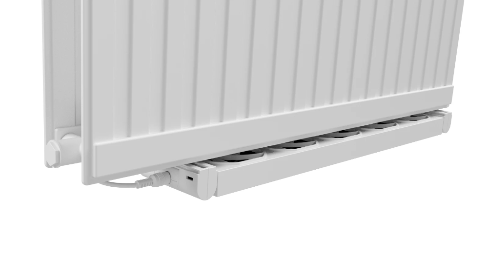 Miniatuur van Heatfan radiator ventilator 4-voudig wit - set 3 stuk (56158)