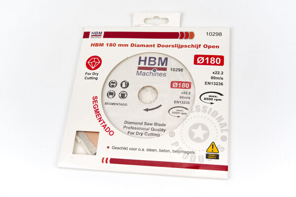 Miniatuur van HBM diamant doorslijpschijf open Ø125mm (1665)