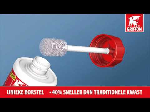 Miniatuur van GRIFFON T-88 snelle vloeibare hard PVC-lijm Kiwa/KOMO - flacon met borstel 250ml (6110030)