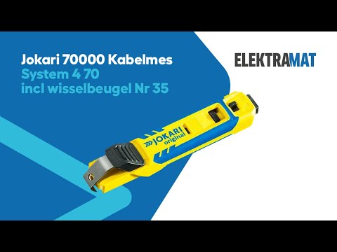 Miniatuur van Jokari kabelmes System 4-70 incl.wisselbeugel Nr. 35 (70000 VEX)