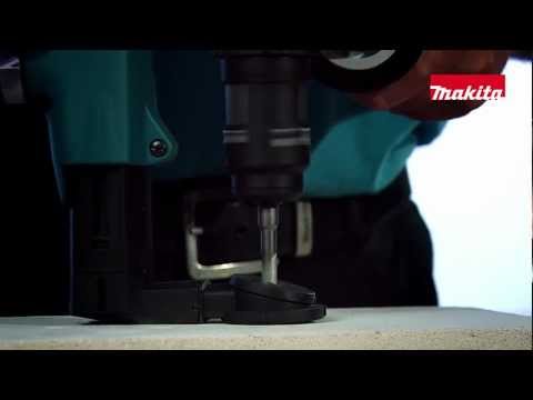 Miniatuur van Makita accu combihamer SDS-plus met snelwisselboorkop 2J incl. stofafzuiging 18V basic body in Mbox (DHR243ZJW)