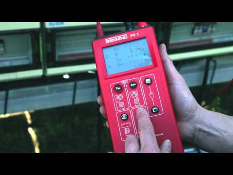 Miniatuur van Benning tester voor fotovoltaïsche installaties - PV 1-1+ tester (05042101)
