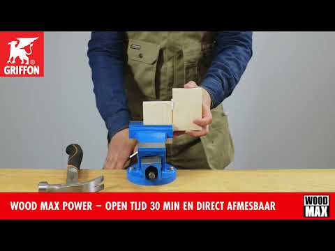 Miniatuur van GRIFFON Wood Max Power vullende SMP houtcontructielijm D4 KOMO - koker 380 gram - beige (6311124)