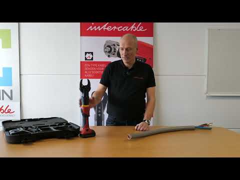 Miniatuur van Intercable hydraulische accu kabelschaar snijder max 40mm (STILO-S40)