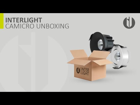 Miniatuur van INTERLight Camicro led spot 4W Ø50mm DTW dimbaar zwart kantelbaar incl. driver (IL-DCM4TCTAB)