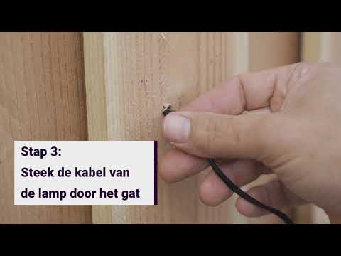 Miniatuur van Garden Lights Sitta wandlamp filament 4W 280lm warm wit IP44 zwart (3186011)