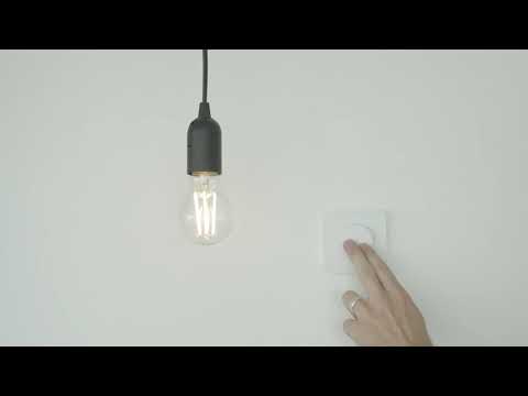 Miniatuur van KLIKAANKLIKUIT draadloze draaiknop voor dimmers - AWRT-1000 wit (70236)