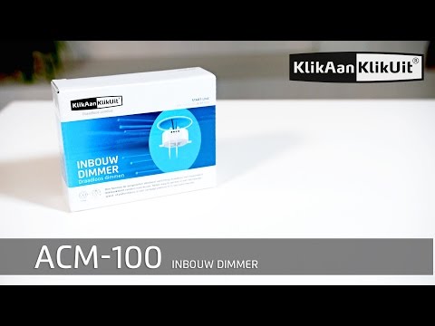 Miniatuur van KLIKAANKLIKUIT multi-inbouwdimmer 200W - ACM-100 (70082)