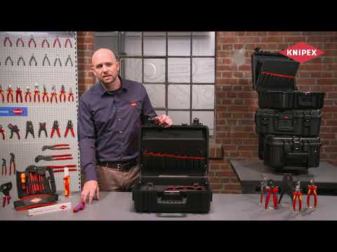 Miniatuur van KNIPEX gereedschapskoffer elektro 66-delig (2137)