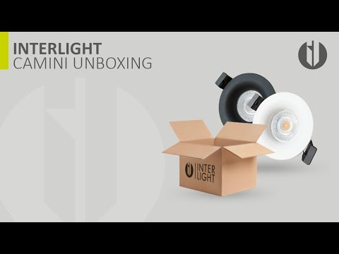 Miniatuur van INTERLight inbouwspot set kantelbaar dimbaar rond zwart 8W 640lm 2700K incl. driver Ø82mm - zaagmaat Ø63mm IP44 (IL-DCM8K27B3P)