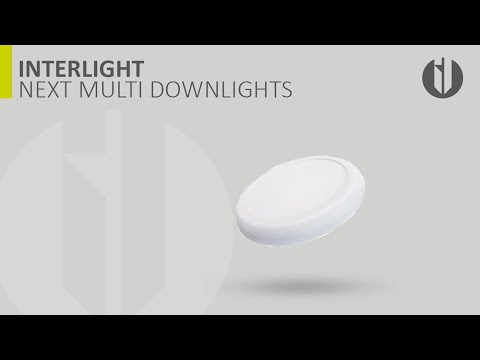 Miniatuur van INTERLight downlighter met sensor CCT 18/25W 1710/2375lm Ø300mm - zaagmaat Ø150-270mm IP44 (IL-DN300KSR)