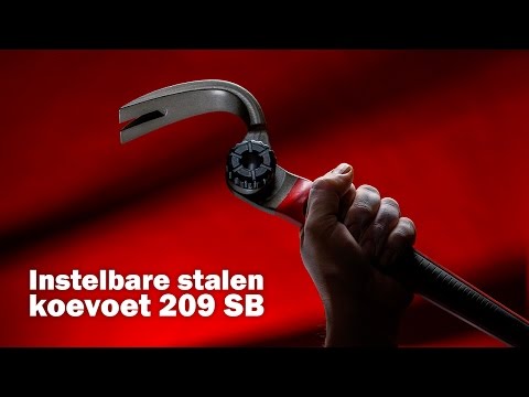 Miniatuur van Hultafors koevoet met verstelbare klauw 209 SB (824115)