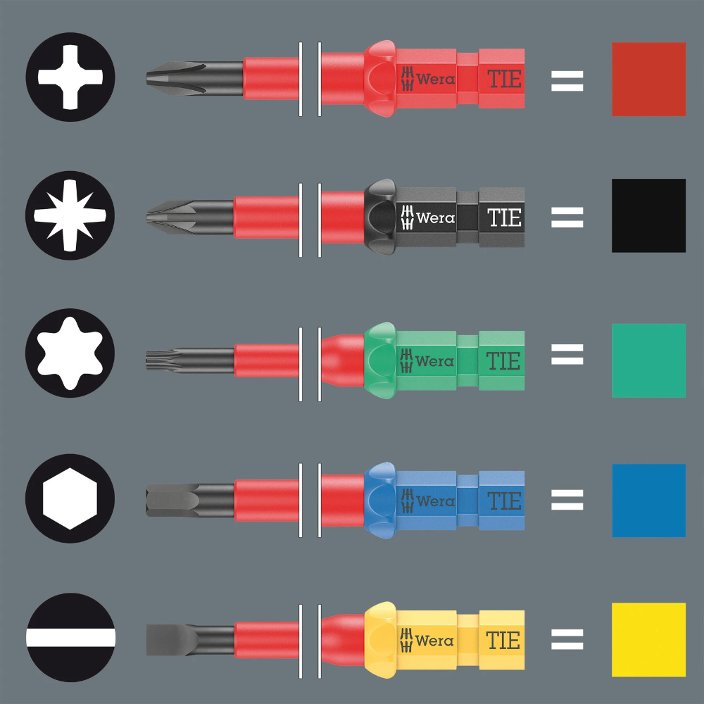 Miniatuur van Wera Kraftform Kompakt VDE 17 extra slim 2 Tool Finder schroevendraaierset 17-delig (05006610001)