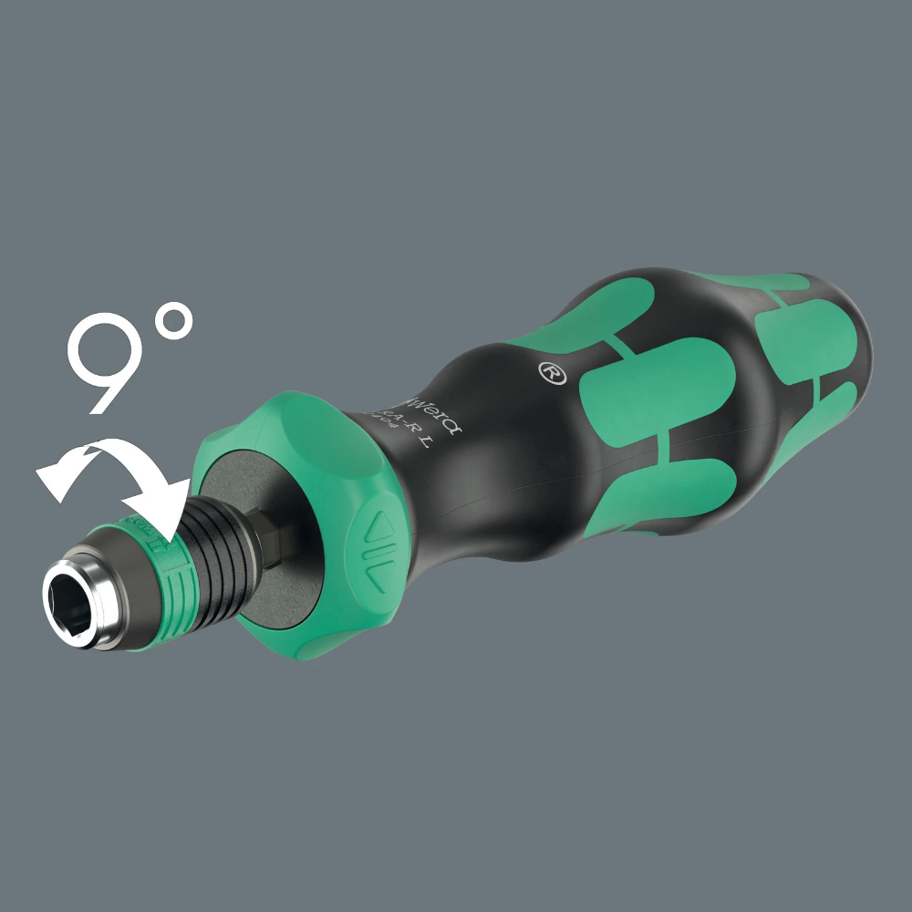 Miniatuur van Wera 838 RA-R L bithouder met ratelfunctie 1/4" (05051494001)