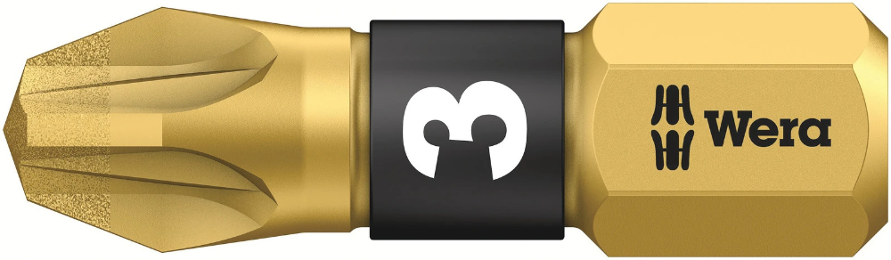 Miniatuur van Wera bit pozidrive PZ3 25mm 1/4" - per stuk (05056704001)