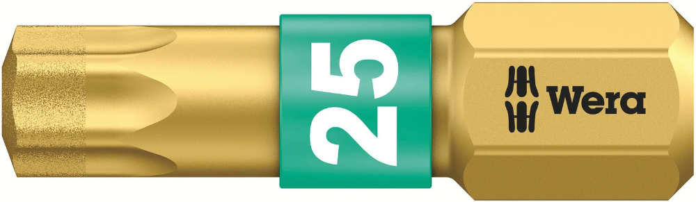 Miniatuur van Wera bit torx TX25 25mm 1/4" - per stuk (05066106001)