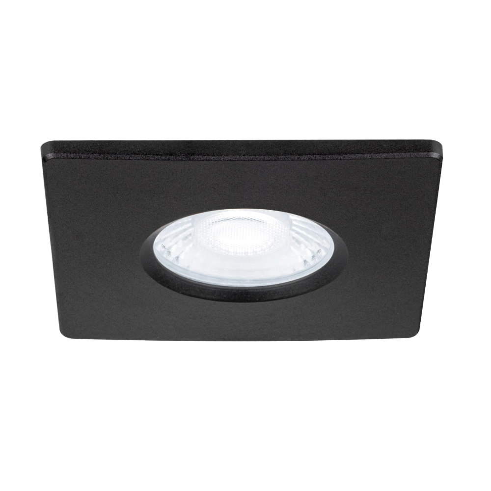 Miniatuur van SLV UNIVERSAL DOWNLIGHT afdekking 88x88mm vierkant IP65 - zwart (1008096)