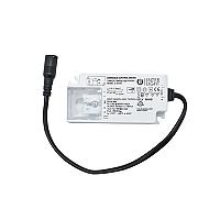 Miniatuur van INTERLight inbouwspot kantelbaar dimbaar vierkant zwart 8W 640lm 2700K incl. driver Ø82mm - zaagmaat Ø63mm IP44 (IL-DCMS8K27B)