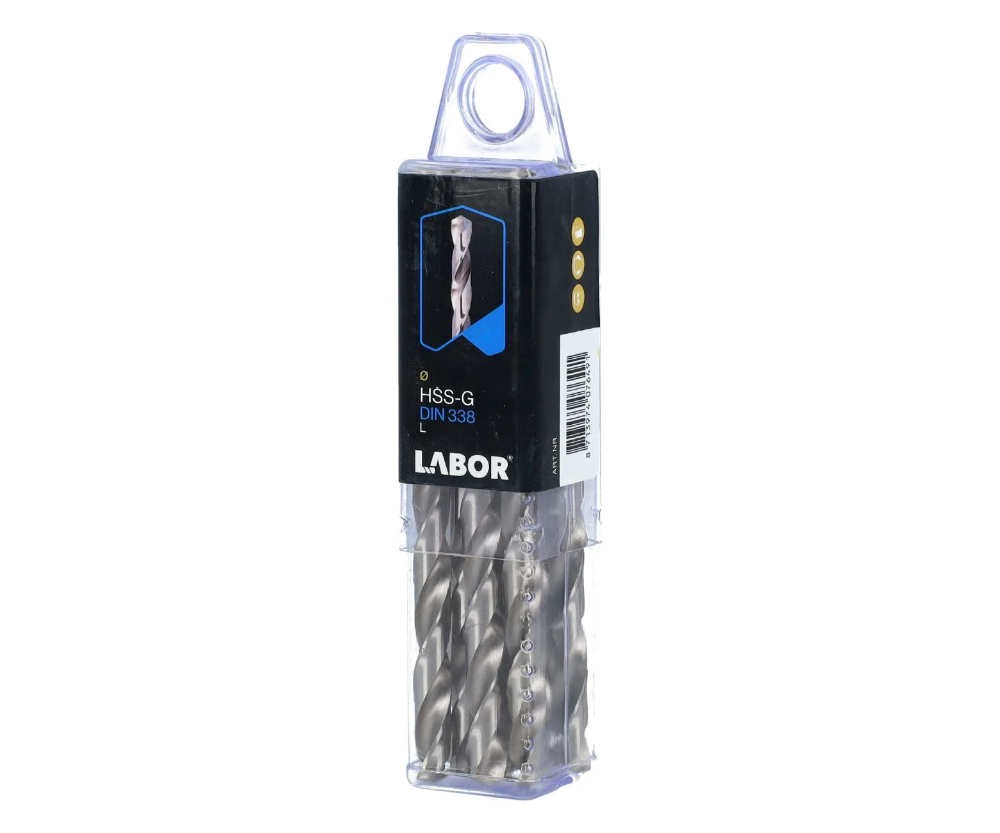 Miniatuur van Labor metaalboor ø2,5x30/57mm HSS-Geslepen spiraal DIN 338 - per 10 stuks (AL000250)