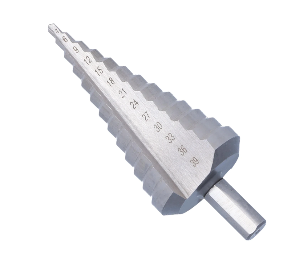 Miniatuur van Labor stappenboor ø4-39x100mm HSS-Geslepen 13 boortrappen (AZ004039)