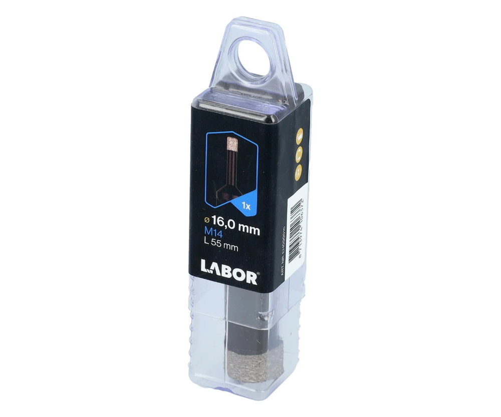 Miniatuur van Labor tegelboor ø6,0x35/55mm diamant kraag met wax en M14 aansluiting (EH000006)