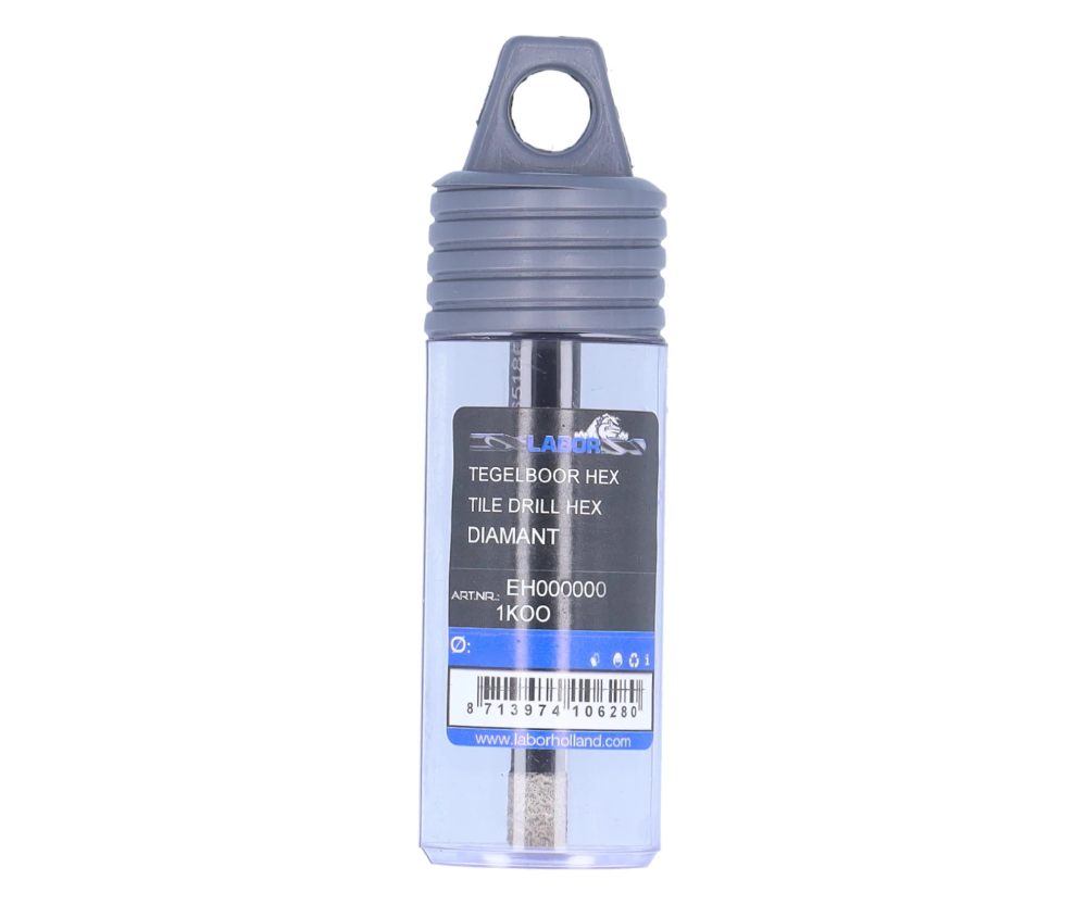 Miniatuur van Labor tegelboor ø8,0x35/55mm diamant kraag met wax en 6 kant aansluiting (EH001008)