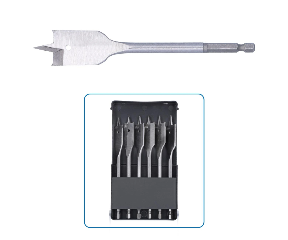 Miniatuur van Labor speedborenset ø14-24,mm extra gehard staal met 6-kant 1/4" - set 6 delig (FB910062)