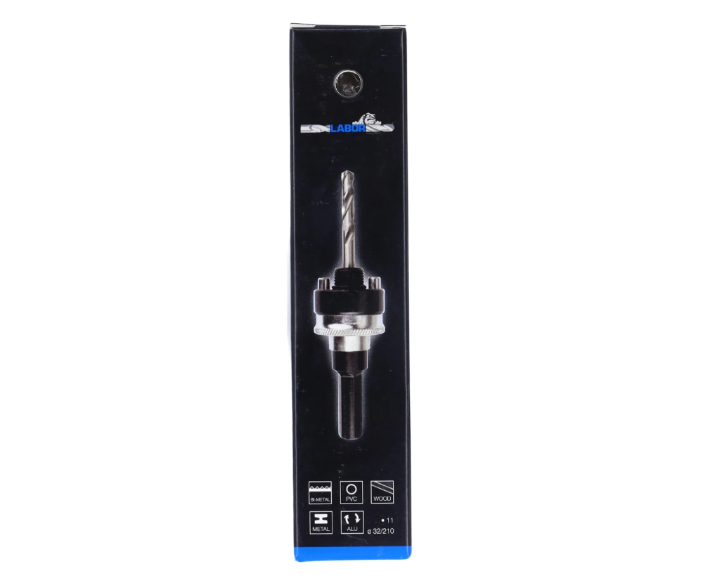 Miniatuur van Labor gatzaaghouder ø32-210mm voor BiM gatzagen met 6 kant aansluiting Quick-Lock met veer (JA105591)