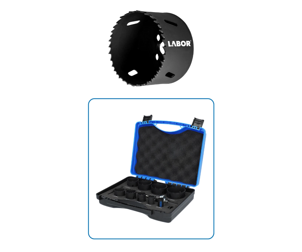 Miniatuur van Labor gatzagenset monteur ø19-64mm Bi-metaal vertanding 4/6 TPI (JA910003)