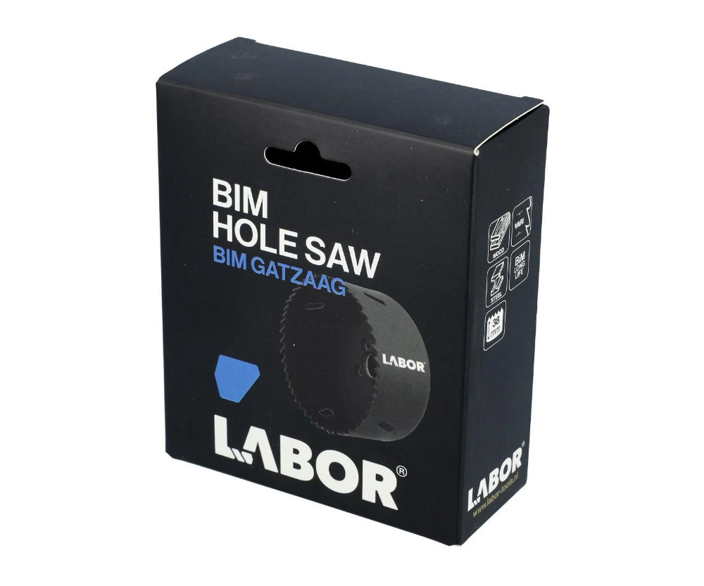 Miniatuur van Labor gatzaag ø79x40mm Bi-metaal vertanding 4/6 TPI (JA007900)