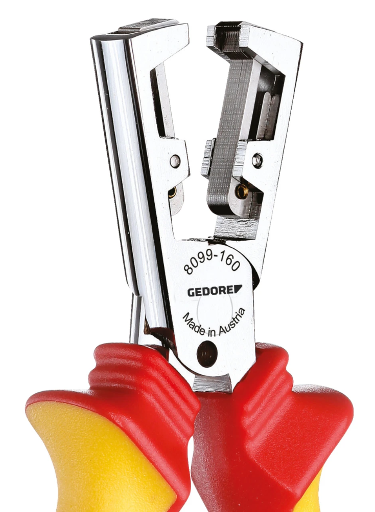Miniatuur van GEDORE VDE afstriptang STRIP-FIX 0,5-5mm2 160mm (VDE 8099-160 H)