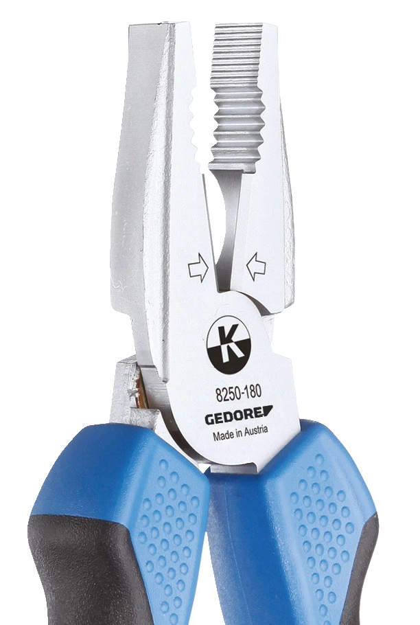 Miniatuur van GEDORE 2-comp combinatietang POWER 180mm (8250-180 JC)