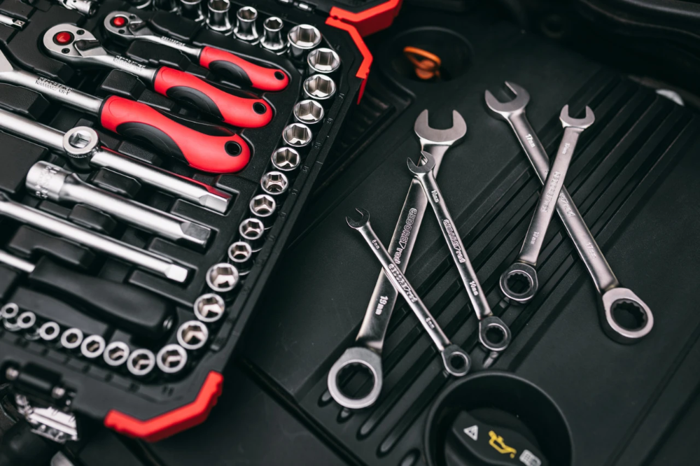 Miniatuur van GEDORE RED ringsratel steeksleutelset 8-19mm 12-delig (R07105012)