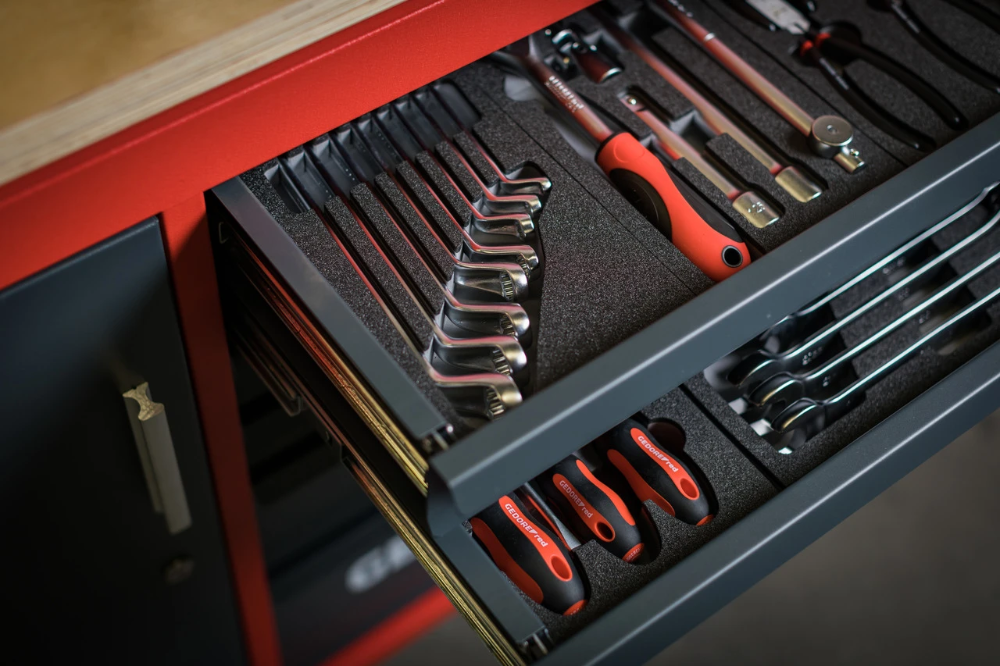 Miniatuur van GEDORE RED verrijdbare werkbank MECHANIC 6 laden 988x431x935mm (R20400006)