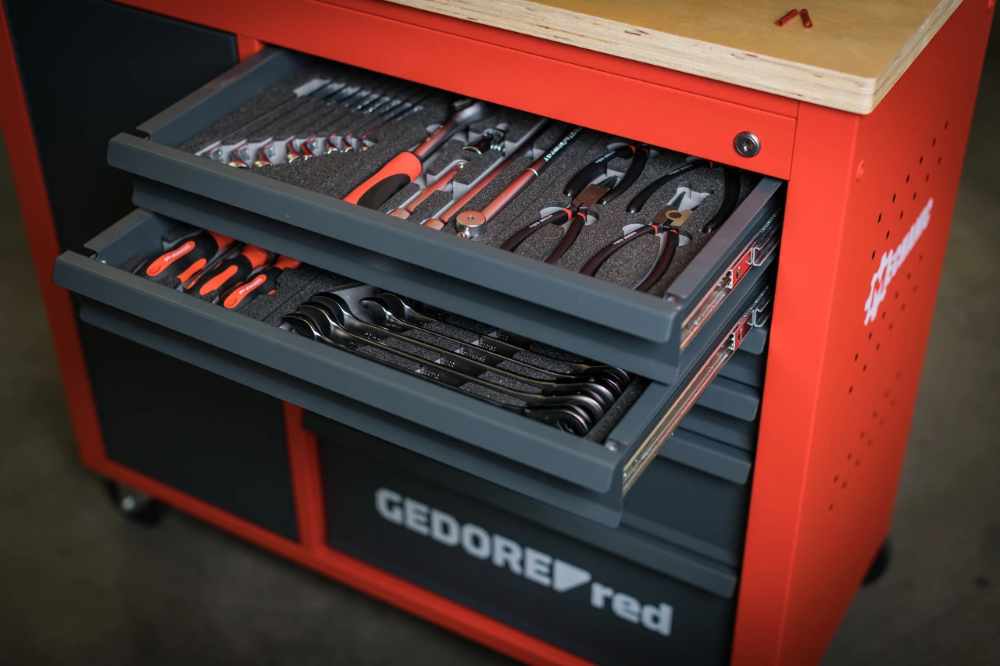 Miniatuur van GEDORE RED verrijdbare werkbank MECHANIC 6 laden 988x431x935mm (R20400006)