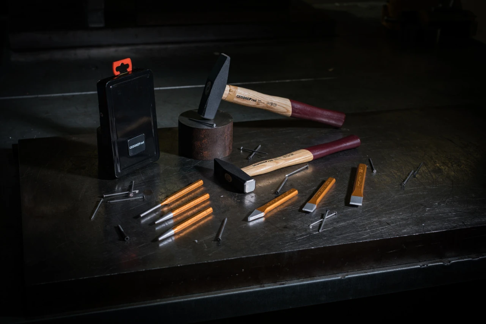 Miniatuur van GEDORE RED slaggereedschapset in cassette 6-delig (R90000006)