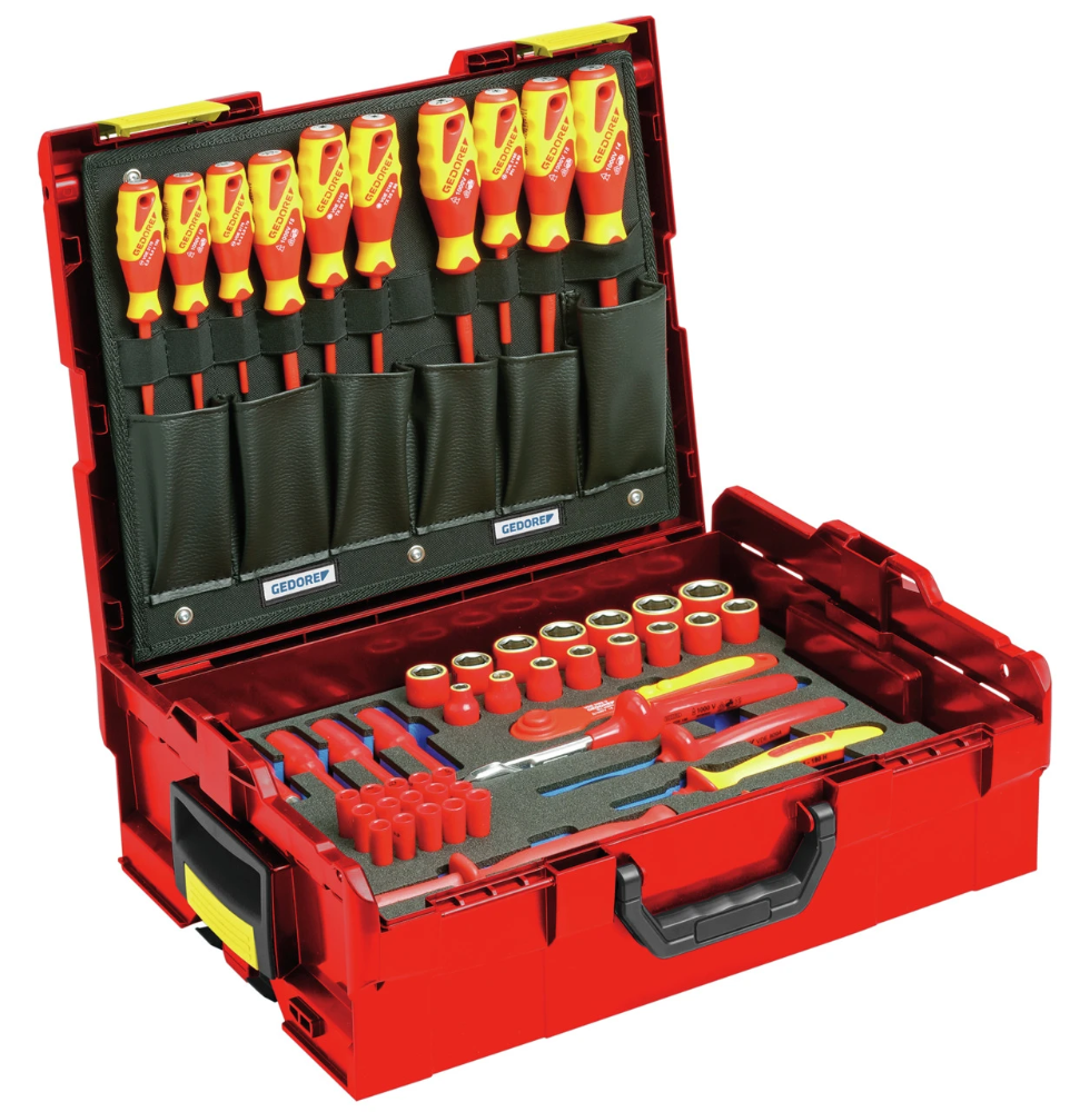 Miniatuur van GEDORE VDE gereedschapsset HYBRID in L-BOXX 136 - 53-delig (1100-1094)