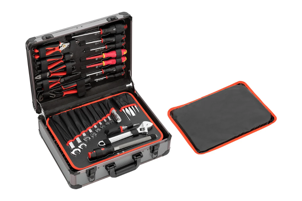 Miniatuur van GEDORE RED gereedschapskoffer ALLROUND ALU met inhoud 138-delig (R46007138)