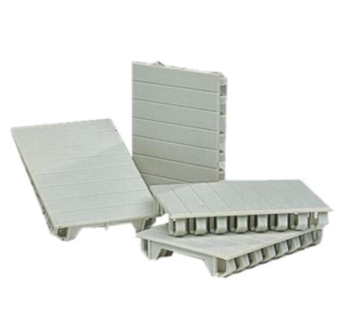 Miniatuur van ABB Componenten afdekstrook fix-o-rail kast 4-modules - grijs (4TBR610484C0200)