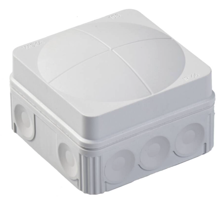 Miniatuur van Wiska kabeldoos 10-voudig invoer IP66 -grijs - per 10 stuks (10060522)