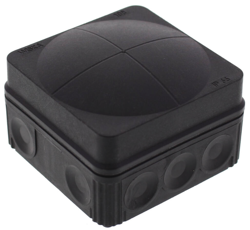 Miniatuur van Wiska kabeldoos 12-voudige invoer IP 67- zwart (10061999)