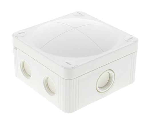 Miniatuur van Wiska kabeldoos 7-voudige invoer IP67 met 3x M20 wartel - wit per 5 stuks (10105977)