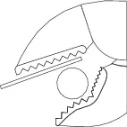 Miniatuur van GEDORE momentsleutel Torcoflex 1/4" 5-25 Nm 286mm (3549-02 UK)