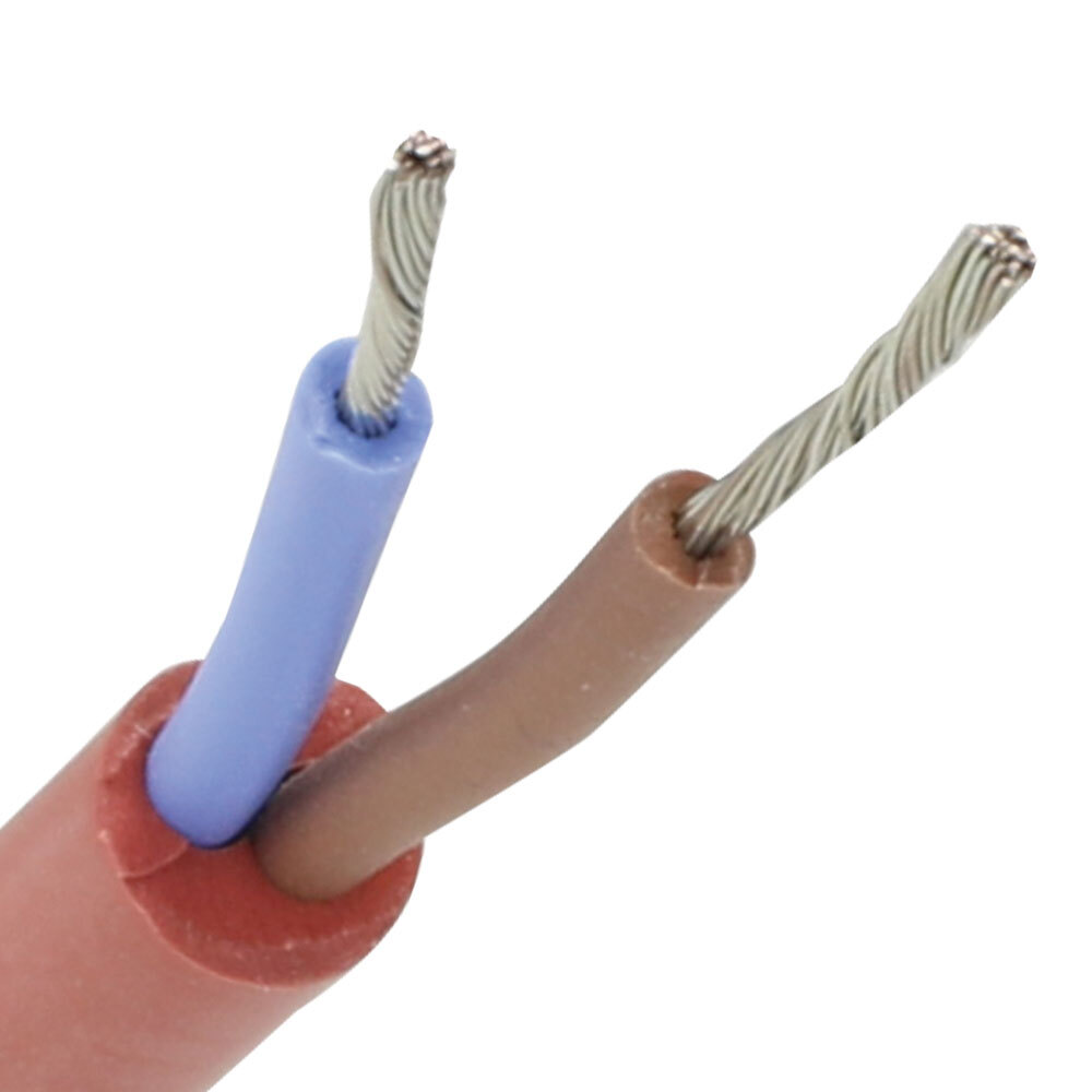 Miniatuur van SIHF siliconenkabel 2x1mm2 per rol 100 meter