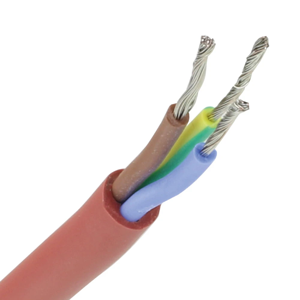 Miniatuur van SIHF siliconenkabel 3x1mm2 per rol 100 meter